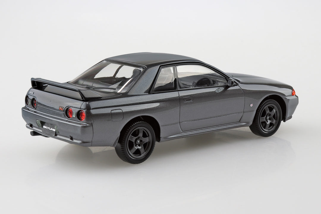 1/32 楽プラ スナップキット ニッサン R32 スカイライン GT-R(ガングレーメタリック)