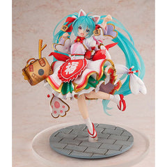 初音ミク 招きミクver. 1/7スケール 塗装済みフィギュア – SOOTANG