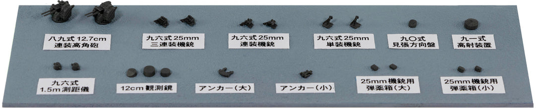 1/700 ネオ イクイップメントシリーズ 新WWII日本海軍艦船装備セット(1)