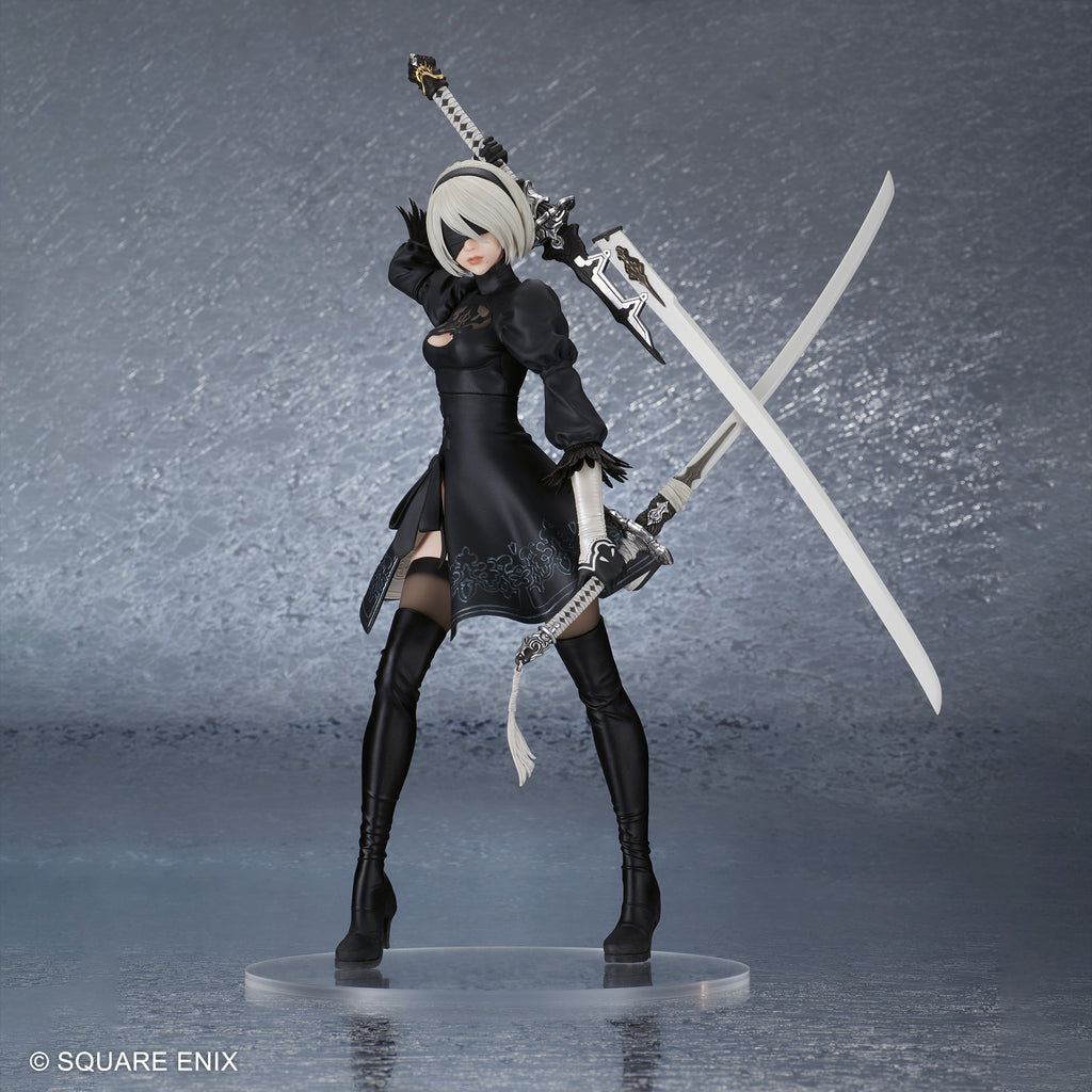 NieR:Automata 2B（ヨルハ二号B型） Version 2.0 塗装済みフィギュア