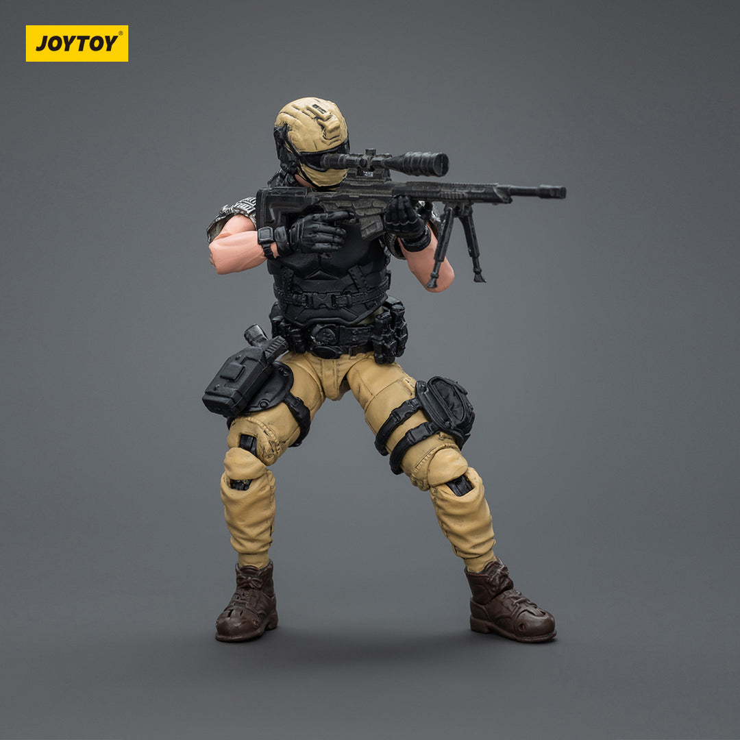 ハードコア・コールドプレイ キナ傭兵隊 エーススナイパー 1/18スケール