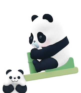 (単品販売)PANDA ROLL キンダーガーデンシリーズ