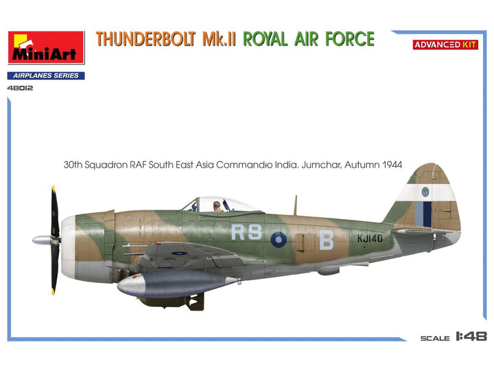 1/48 サンダーボルト Mk.II イギリス空軍 アドバンスドキット