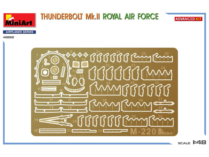 1/48 サンダーボルト Mk.II イギリス空軍 アドバンスドキット