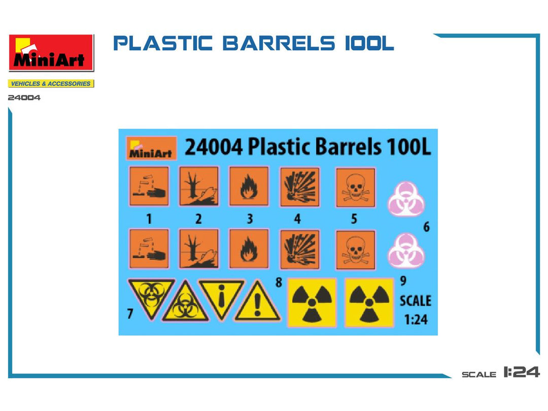 1/35 プラスチック樽 100L