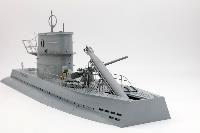 1/35 ドイツ海軍 Uボート VIIC型 (水上航行モデル)