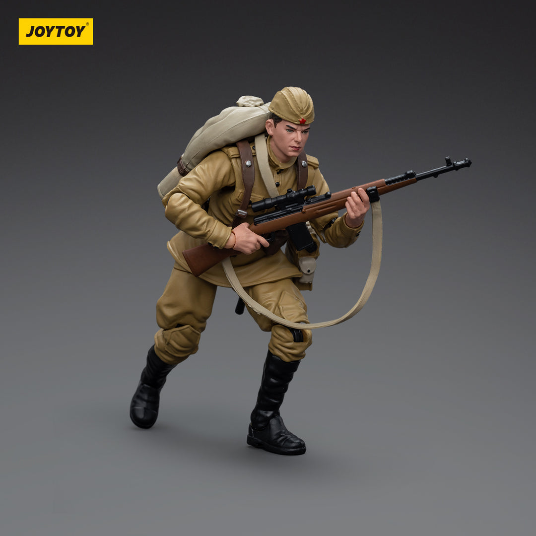 WWII ソビエト歩兵 WWII Soviet Infantry 1/18スケール