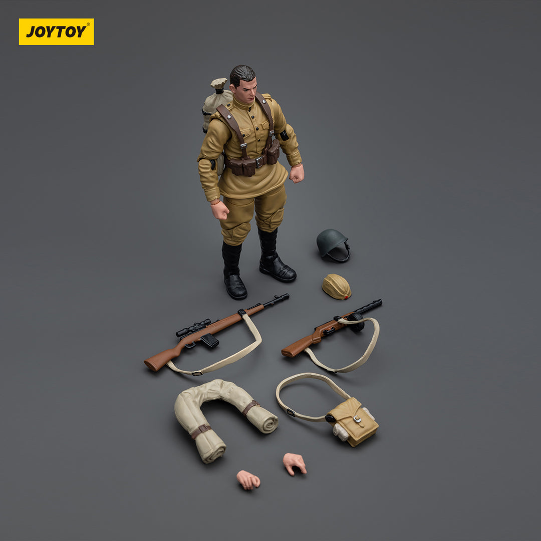 WWII ソビエト歩兵 WWII Soviet Infantry 1/18スケール