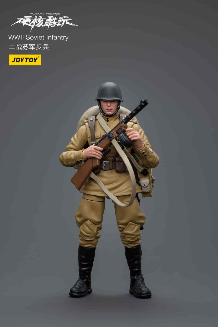 WWII ソビエト歩兵 WWII Soviet Infantry 1/18スケール