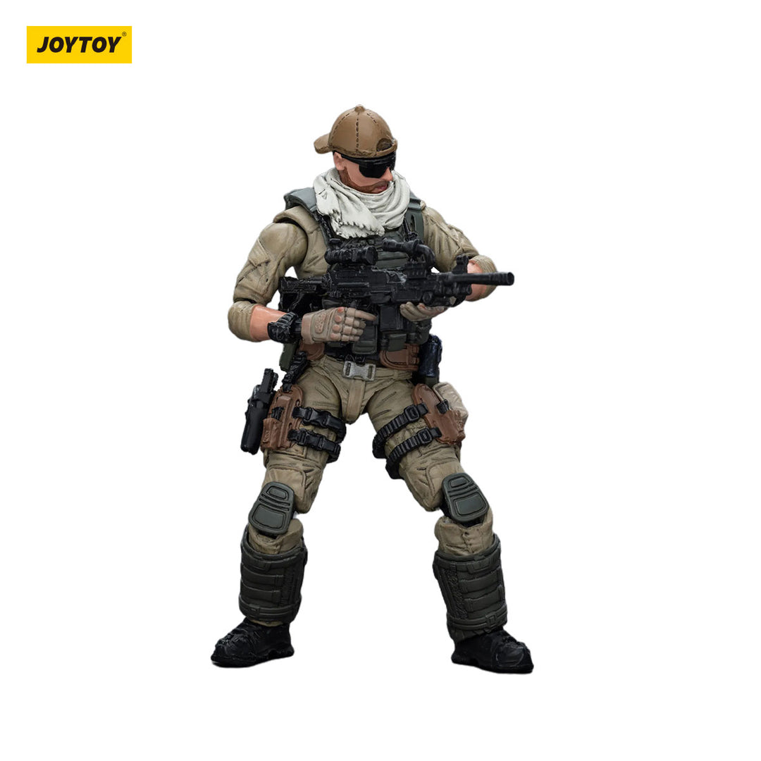 ハードコア・コールドプレイ 米軍デルタ突撃隊 援護兵 U.S. Army Delta Assault Squad-Support Gunner 1/18スケール