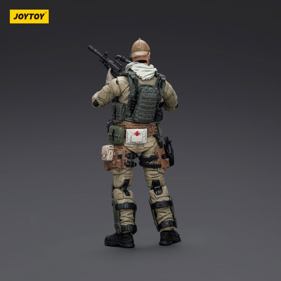 ハードコア・コールドプレイ 米軍デルタ突撃隊 援護兵 U.S. Army Delta Assault Squad-Support Gunner 1/18スケール