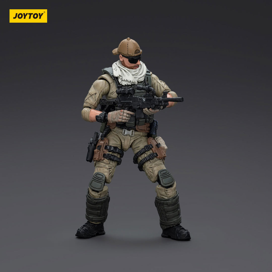 ハードコア・コールドプレイ 米軍デルタ突撃隊 援護兵 U.S. Army Delta Assault Squad-Support Gunner 1/18スケール