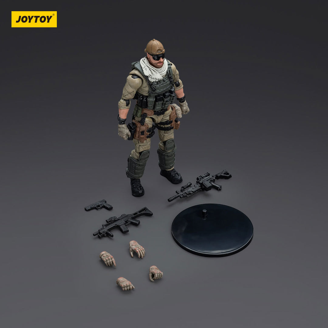 ハードコア・コールドプレイ 米軍デルタ突撃隊 援護兵 U.S. Army Delta Assault Squad-Support Gunner 1/18スケール