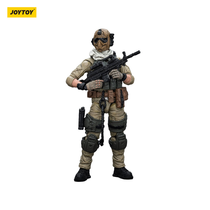 ハードコア・コールドプレイ 米軍デルタ突撃隊 機関銃手 U.S.Army Delta Assault Squad-Machine Gunner 1/18スケール