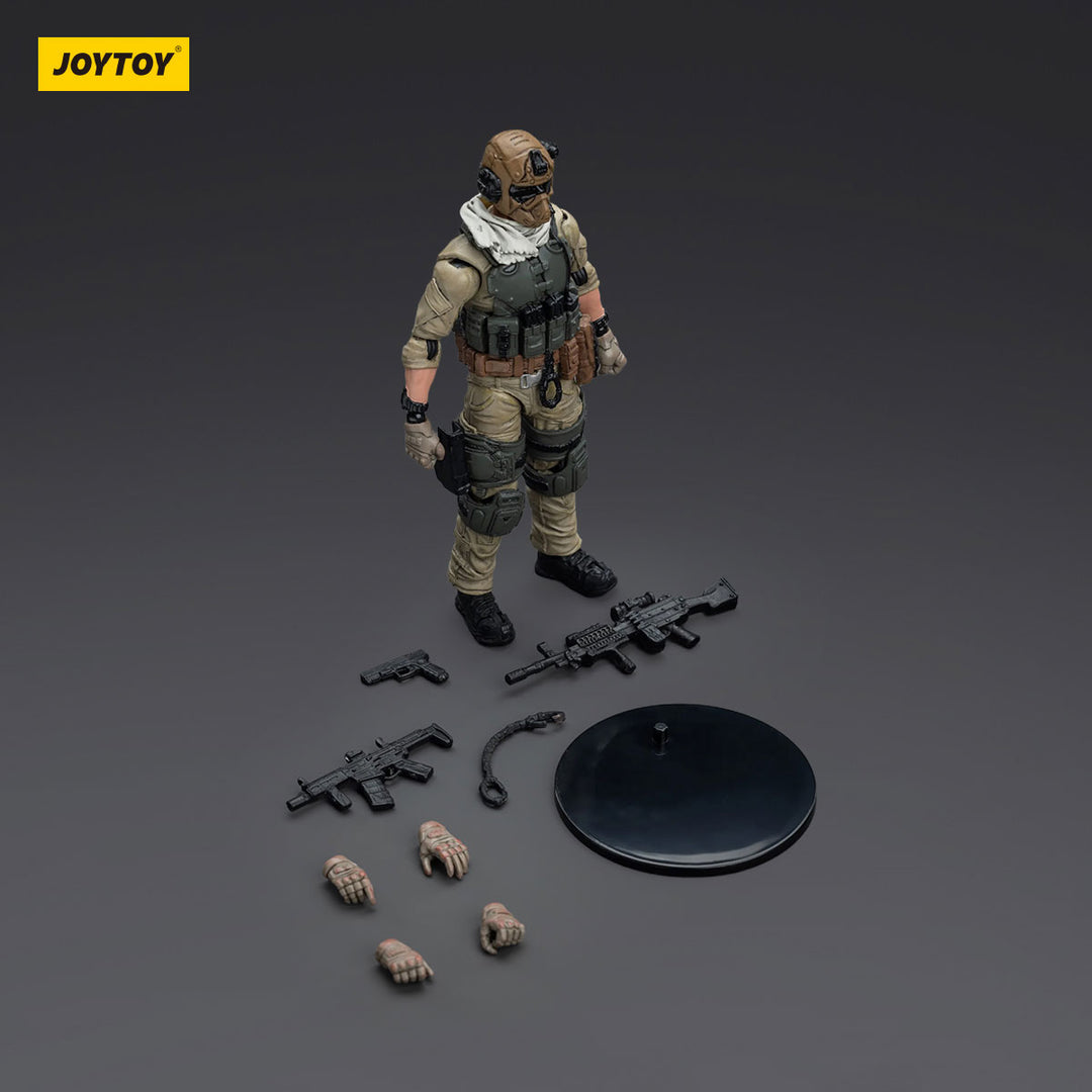 ハードコア・コールドプレイ 米軍デルタ突撃隊 機関銃手 U.S.Army Delta Assault Squad-Machine Gunner 1/18スケール