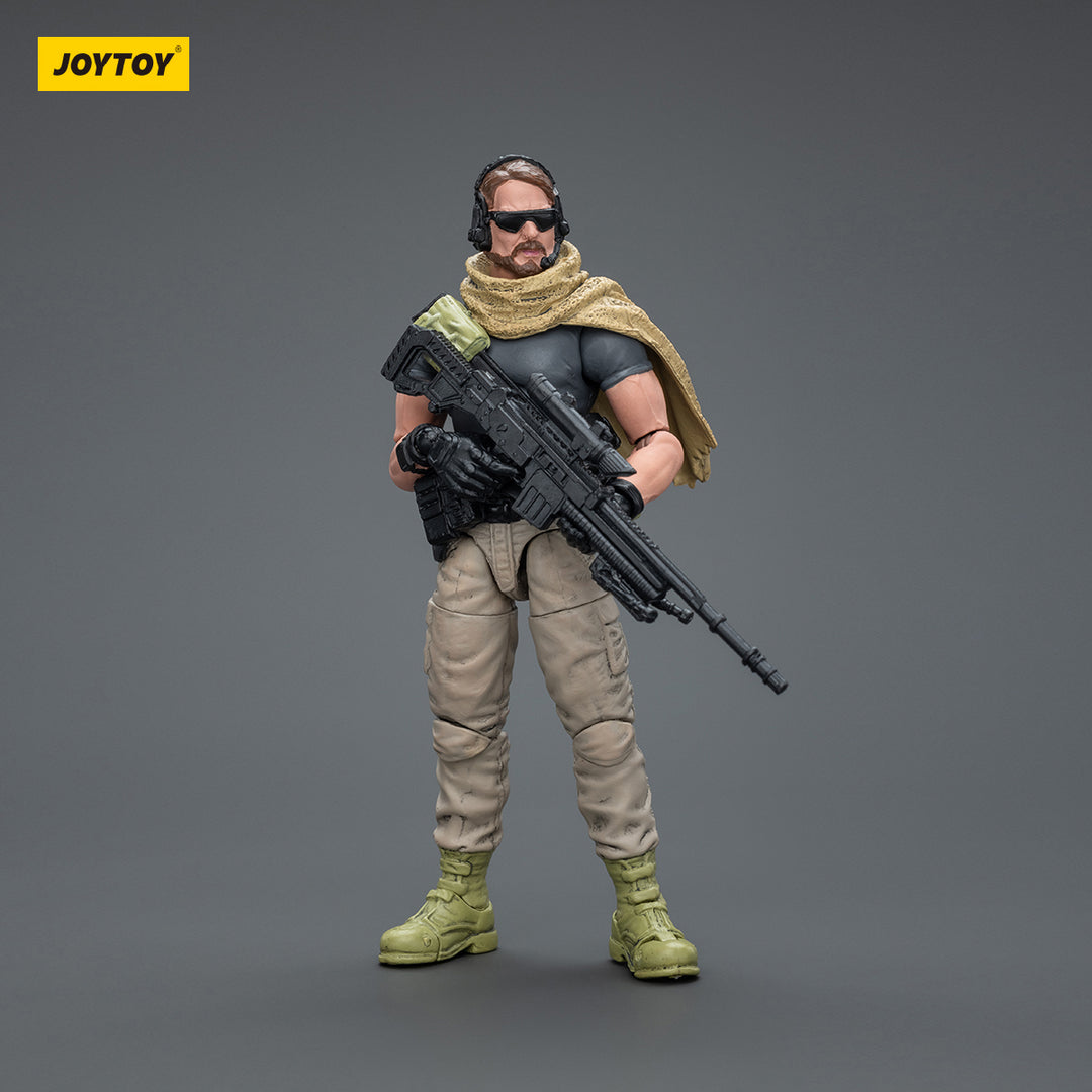 ハードコア・コールドプレイ サック傭兵隊 狙撃兵 1/18スケール