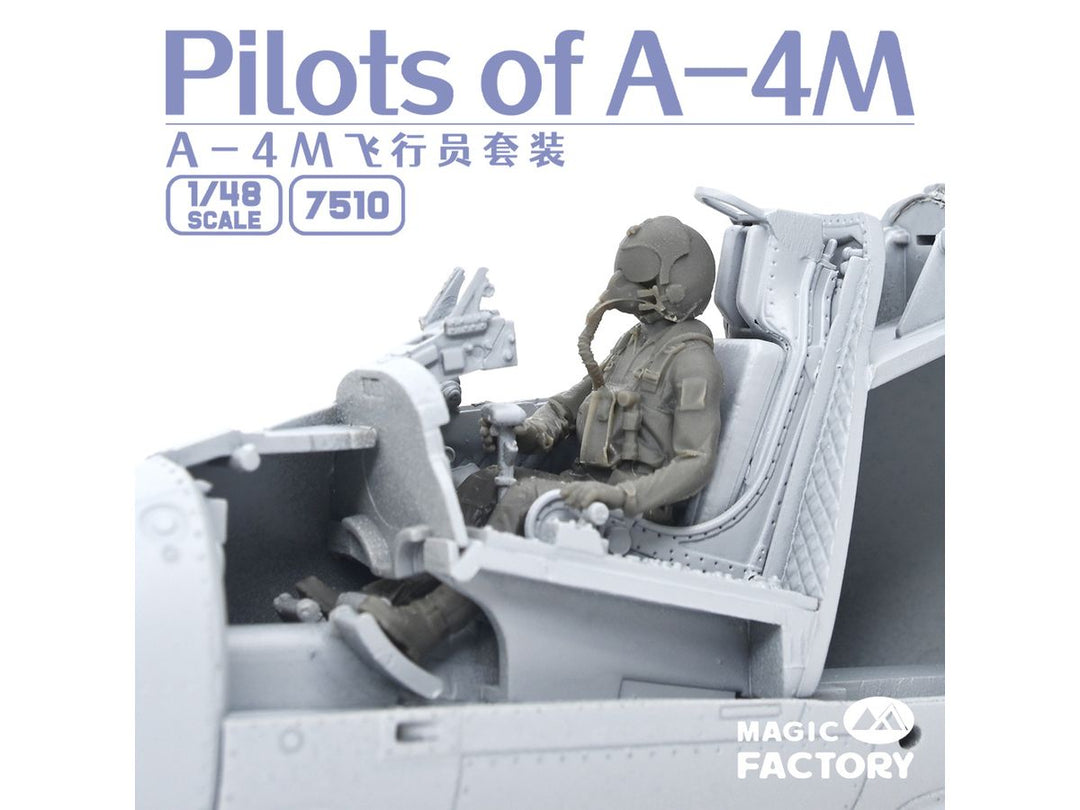 1/48 A-4M用パイロットフィギュア(2体入り)