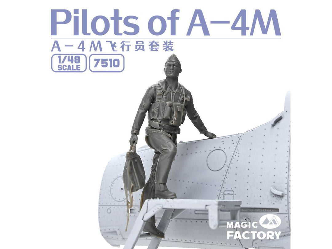 1/48 A-4M用パイロットフィギュア(2体入り)