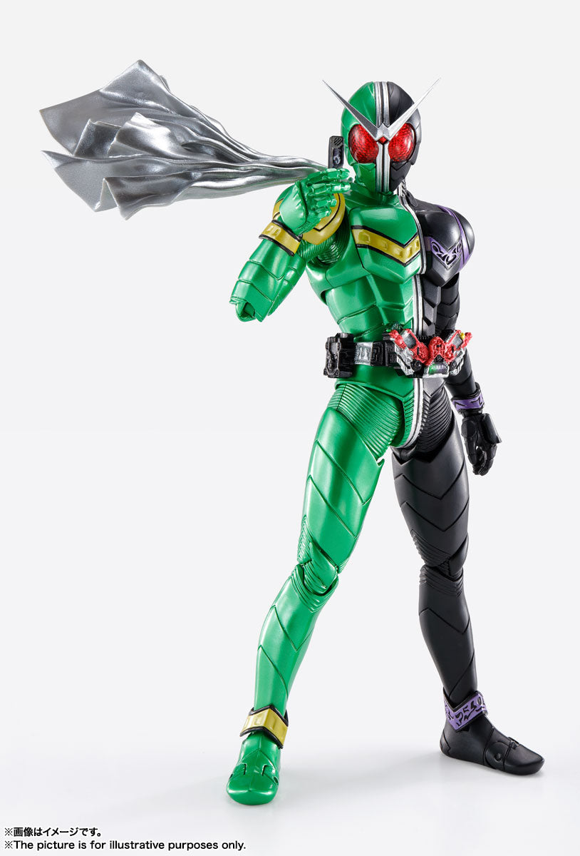 【再販】S.H.Figuarts(真骨彫製法) 仮面ライダーW サイクロンジョーカー 風都探偵アニメ化記念（再販版）