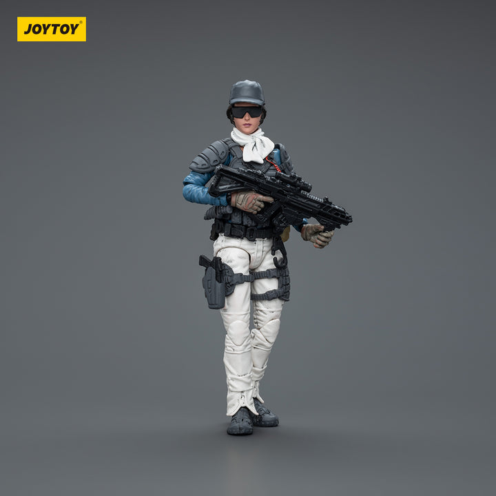 ハードコア・コールドプレイ アミービルダー プロモーションパックフィギュア25 女性戦闘員 1/18スケール