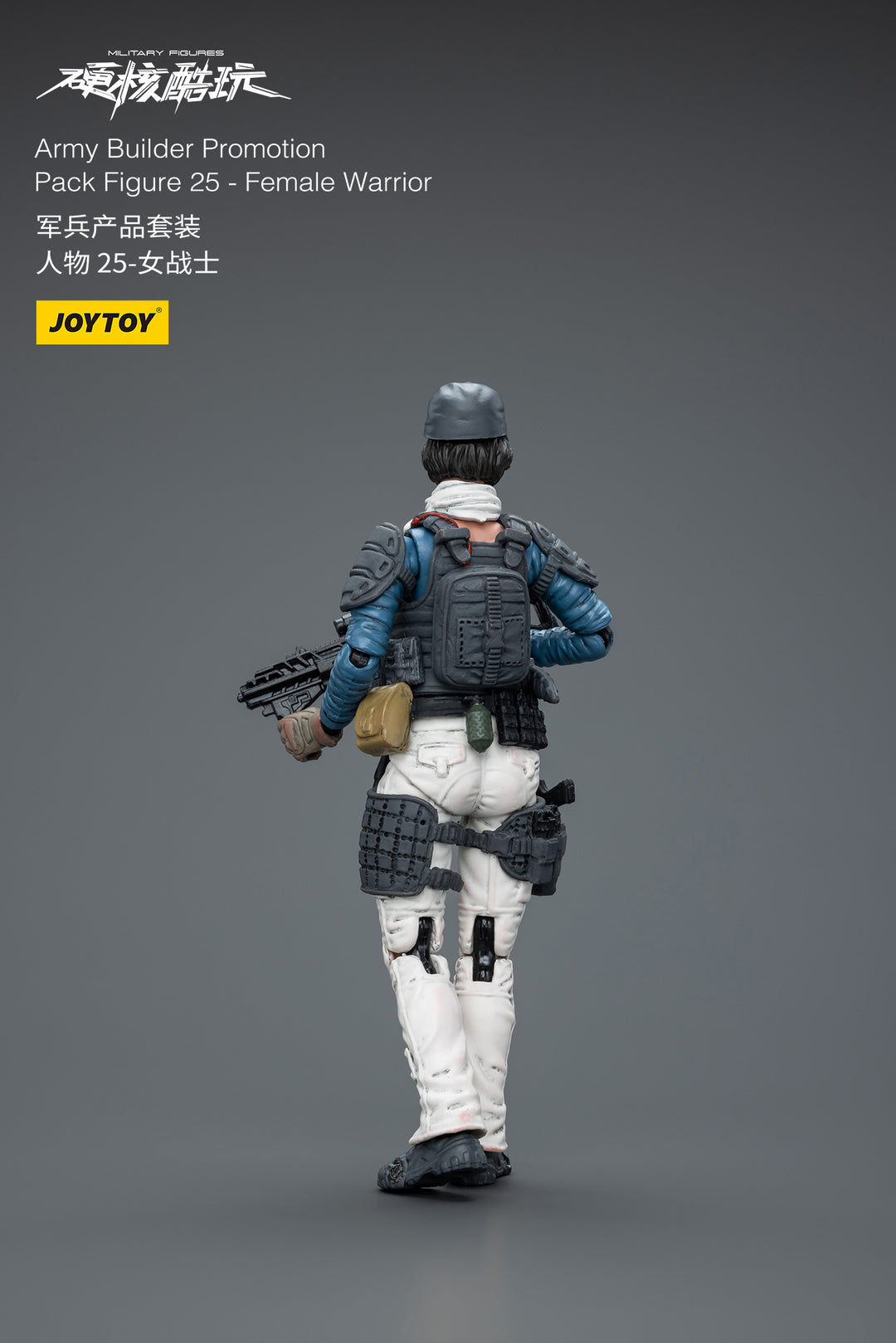 ハードコア・コールドプレイ アミービルダー プロモーションパックフィギュア25 女性戦闘員 1/18スケール