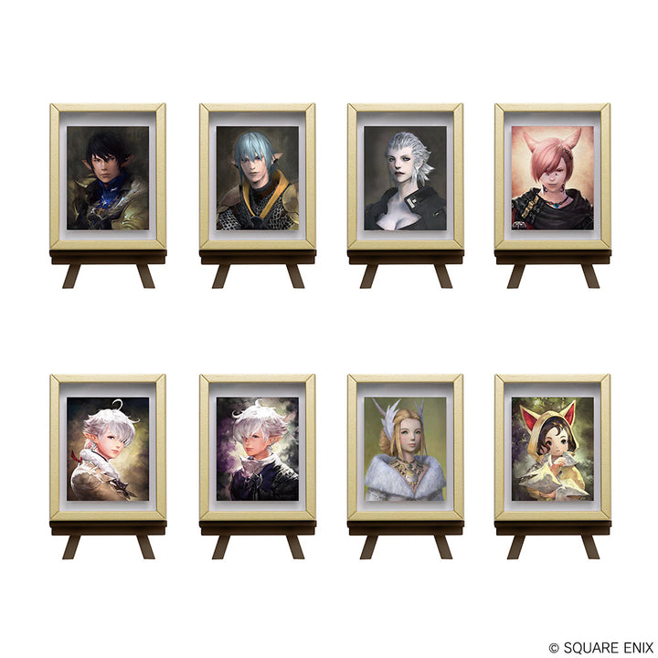 [BOX販売]ファイナルファンタジーXIV フレームマグネット ＜肖像画＞ vol.1 -8個入りBOX-