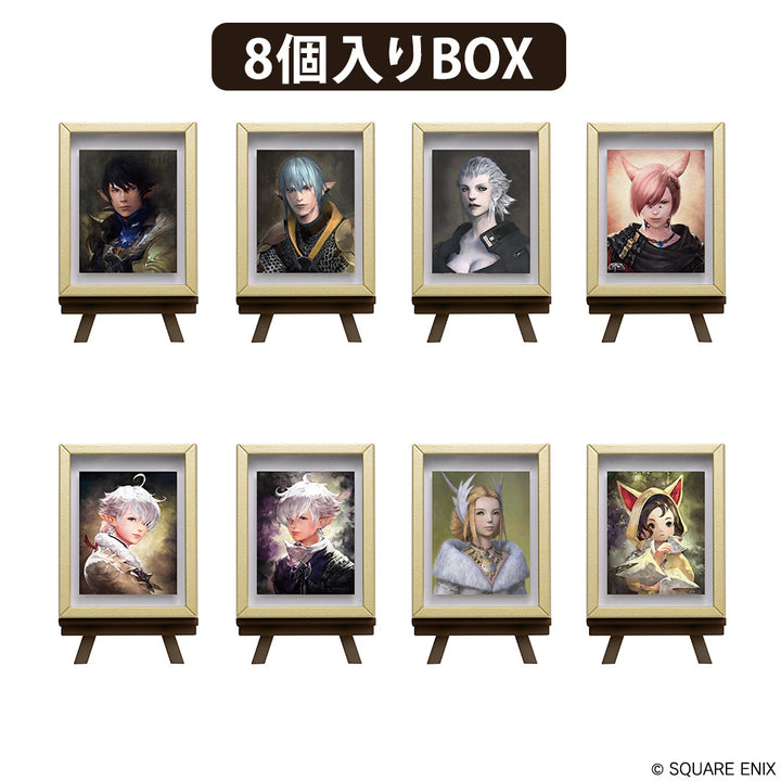 [BOX販売]ファイナルファンタジーXIV フレームマグネット ＜肖像画＞ vol.1 -8個入りBOX-