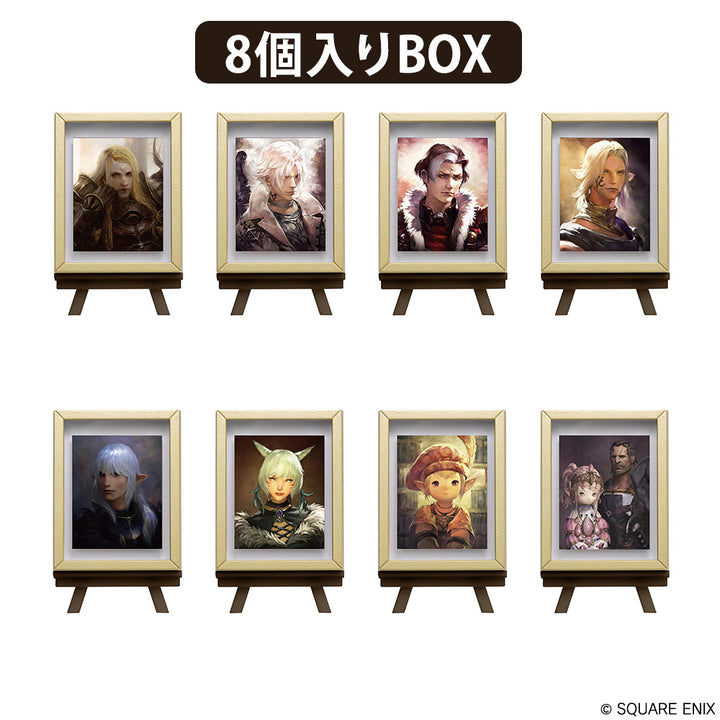 [BOX販売]ファイナルファンタジーXIV フレームマグネット ＜肖像画＞ vol.2 -8個入りBOX-