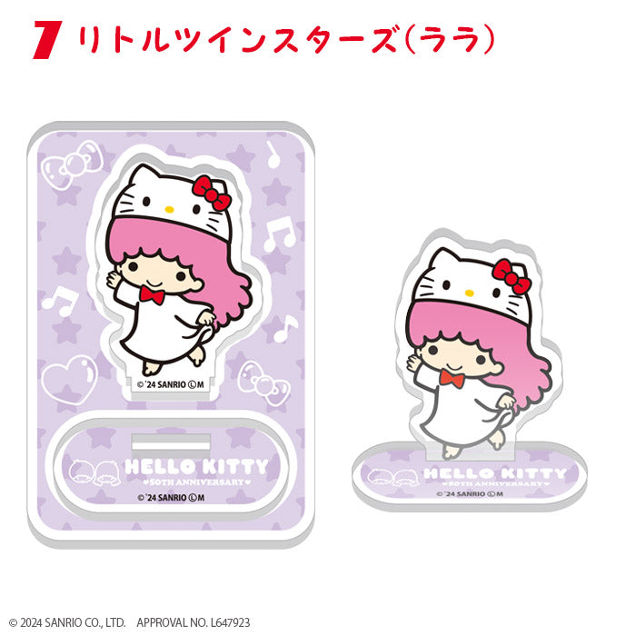 [BOX販売]HELLO KITTY 50TH アクリルスタンド -20個入りBOX-