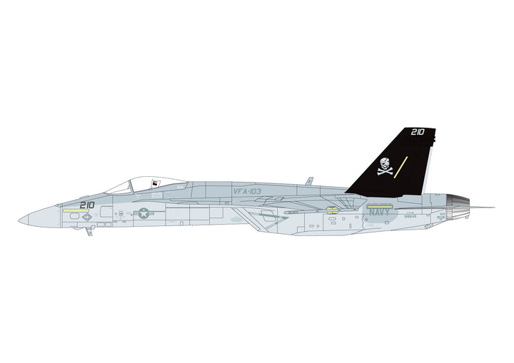 1/72 アメリカ海軍 艦上戦闘機 F/A-18E スーパーホーネット VFA-103 ジョリーロジャース