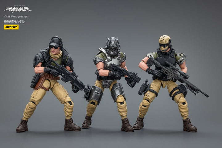 ハードコア・コールドプレイ キナ傭兵隊 エーススナイパー 1/18スケール