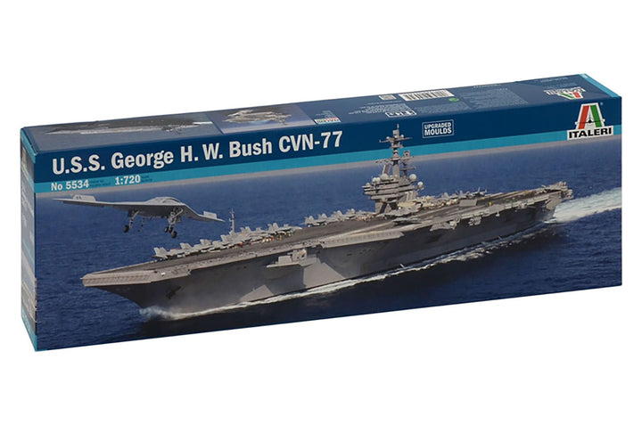 1/720 アメリカ海軍 原子力空母 ジョージ・H・W・ブッシュ CVN-77