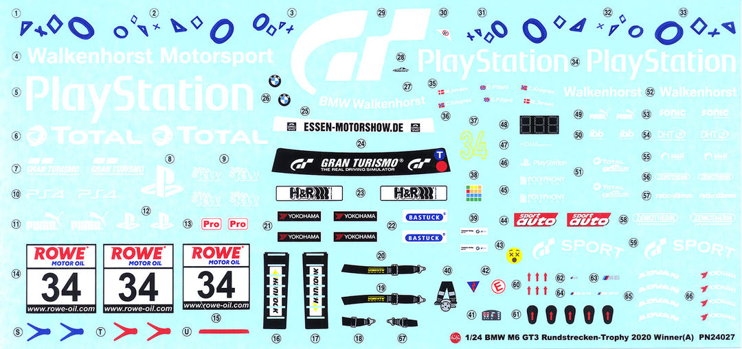 【再販】1/24 レーシングシリーズ BMW M6 GT3 2020 ニュルブルクリンク耐久シリーズ ウィナー PS