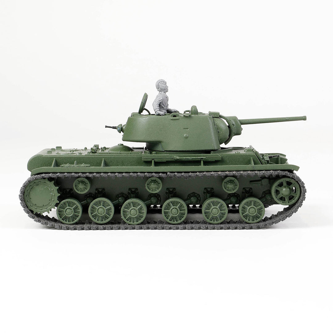 1/72 WW.II ソビエト軍 重戦車 KV-1 1942年型 鋳造砲塔 1942年 西部戦線