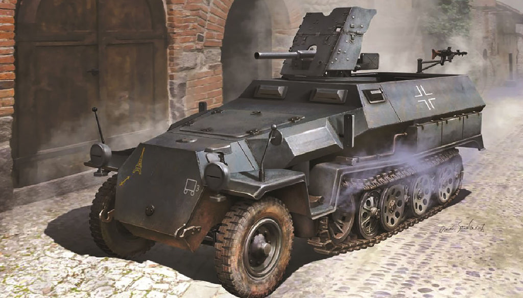 DRAGON(ドラゴン) WW.II ドイツ軍 Sd.Kfz.251/10 Ausf.C 3.7cm対戦車砲