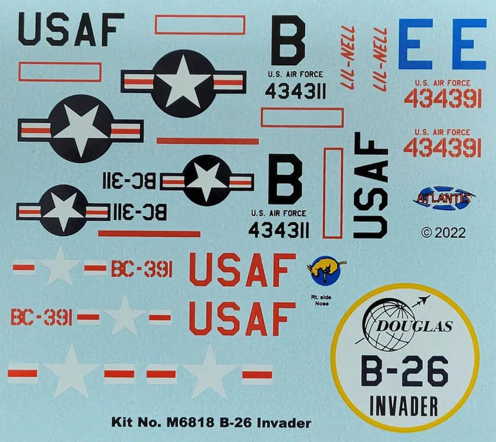 1/67 アメリカ陸軍航空隊 爆撃機 B-26 インベーダー