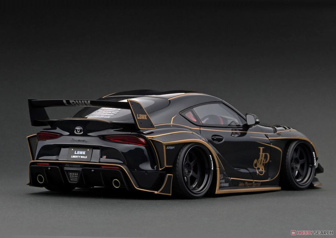 LB-WORKS TOYOTA SUPRA (A90) Black (1/18 Scale)