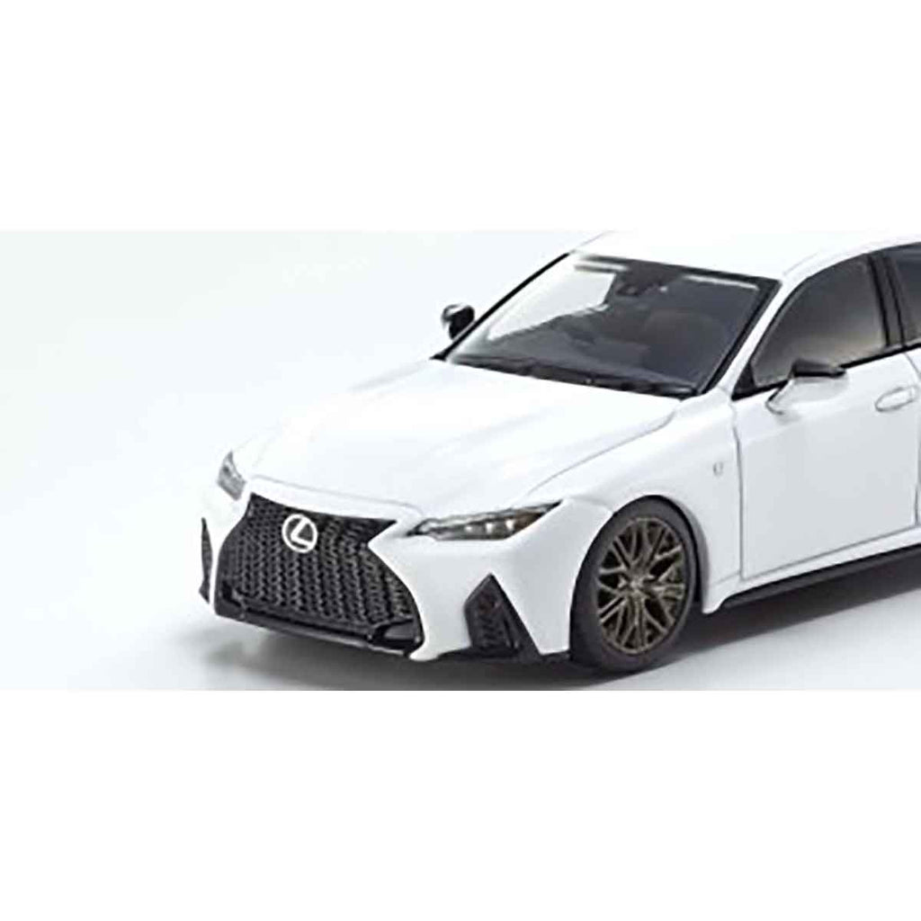 京商(KYOSHO) レクサス IS 500 F SPORT パフォーマンス　　　　　　　　　　　　　　　　　　　　　  (ホワイトノーヴァガラスフレーク) KYOSHOオリジナル 1/43スケール 塗装済みミニカー