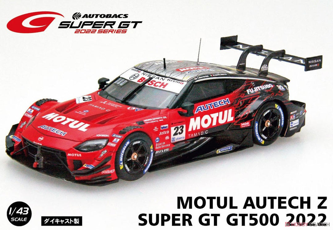 1/43 MOTUL AUTECH Z SUPER GT GT500 2022 No.23