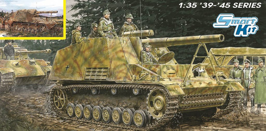 DRAGON(ドラゴン) WW.II ドイツ軍 Sd.Kfz.165 フンメル初期生産型/後期