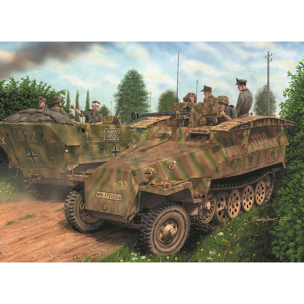 ドラゴン 1 35 WW.II ドイツ軍 Sd.Kfz.250 5 ノイ 装甲観測車 豪華仕様