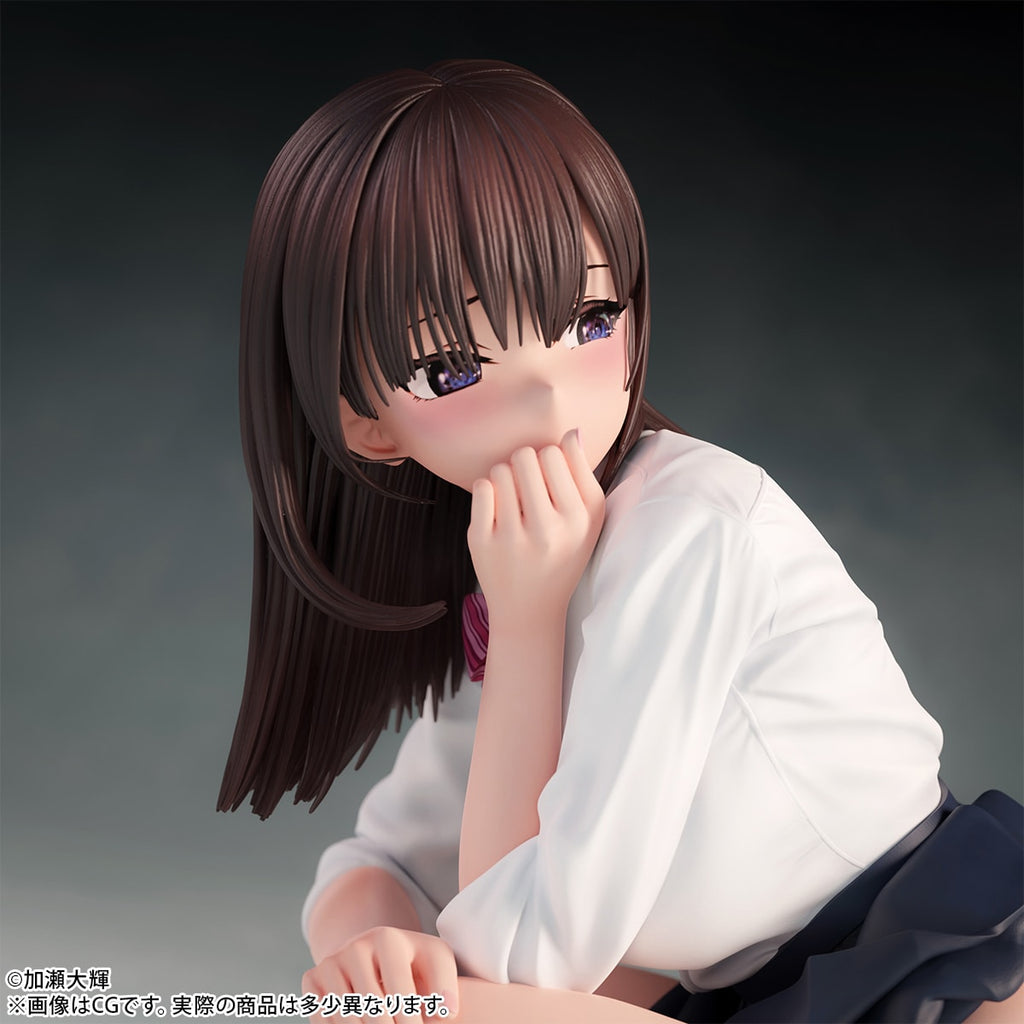 B´full FOTS JAPAN 加瀬大輝 イラスト「しゃがみJKさん」 1/7スケール 塗装済み完成品フィギュアフィギュア