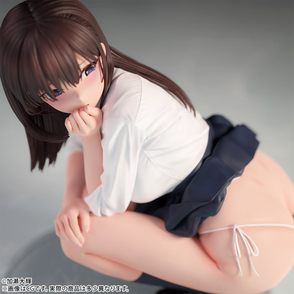 B´full FOTS JAPAN 加瀬大輝 イラスト「しゃがみJKさん」 1/7スケール 塗装済み完成品フィギュアフィギュア