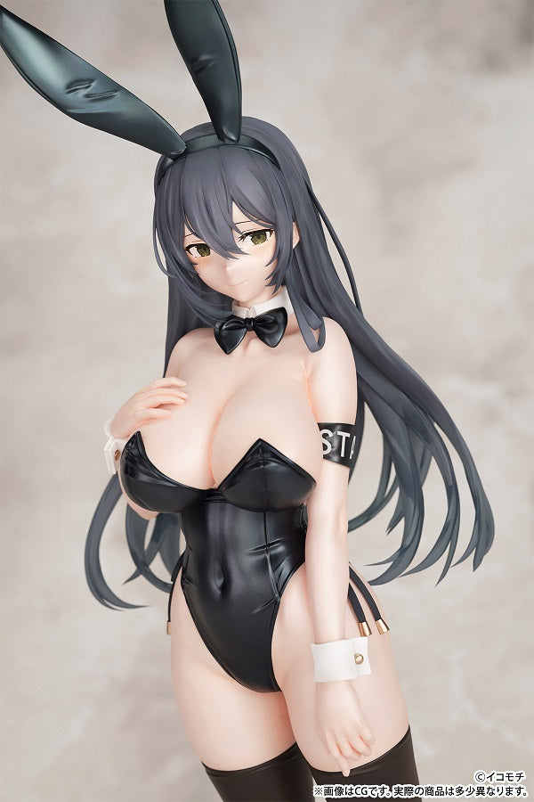 黒バニー後輩ちゃん(素顔ver.) illustrated by イコモチ 1/7スケール