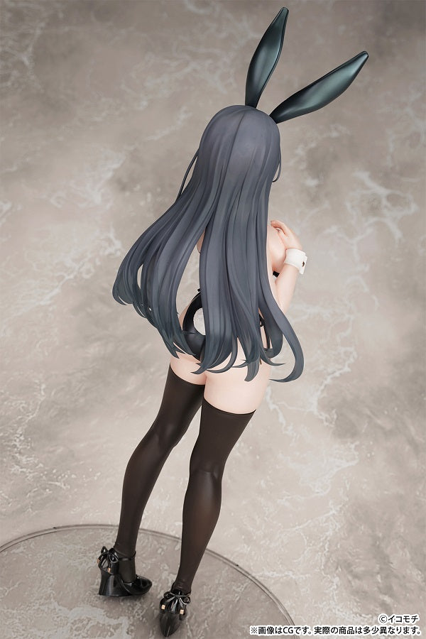 黒バニー後輩ちゃん(素顔ver.) illustrated by イコモチ 1/7スケール