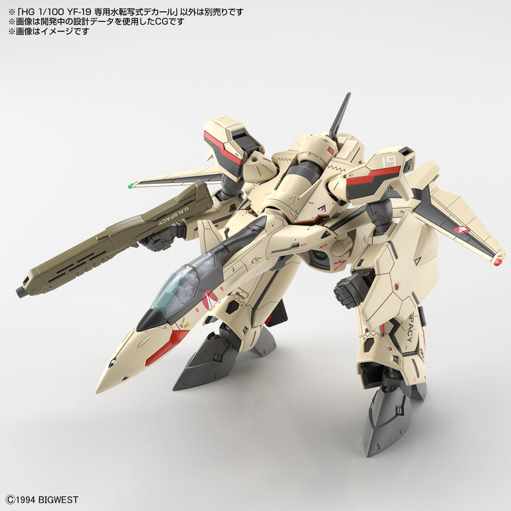 HG YF-19専用水転写デカール