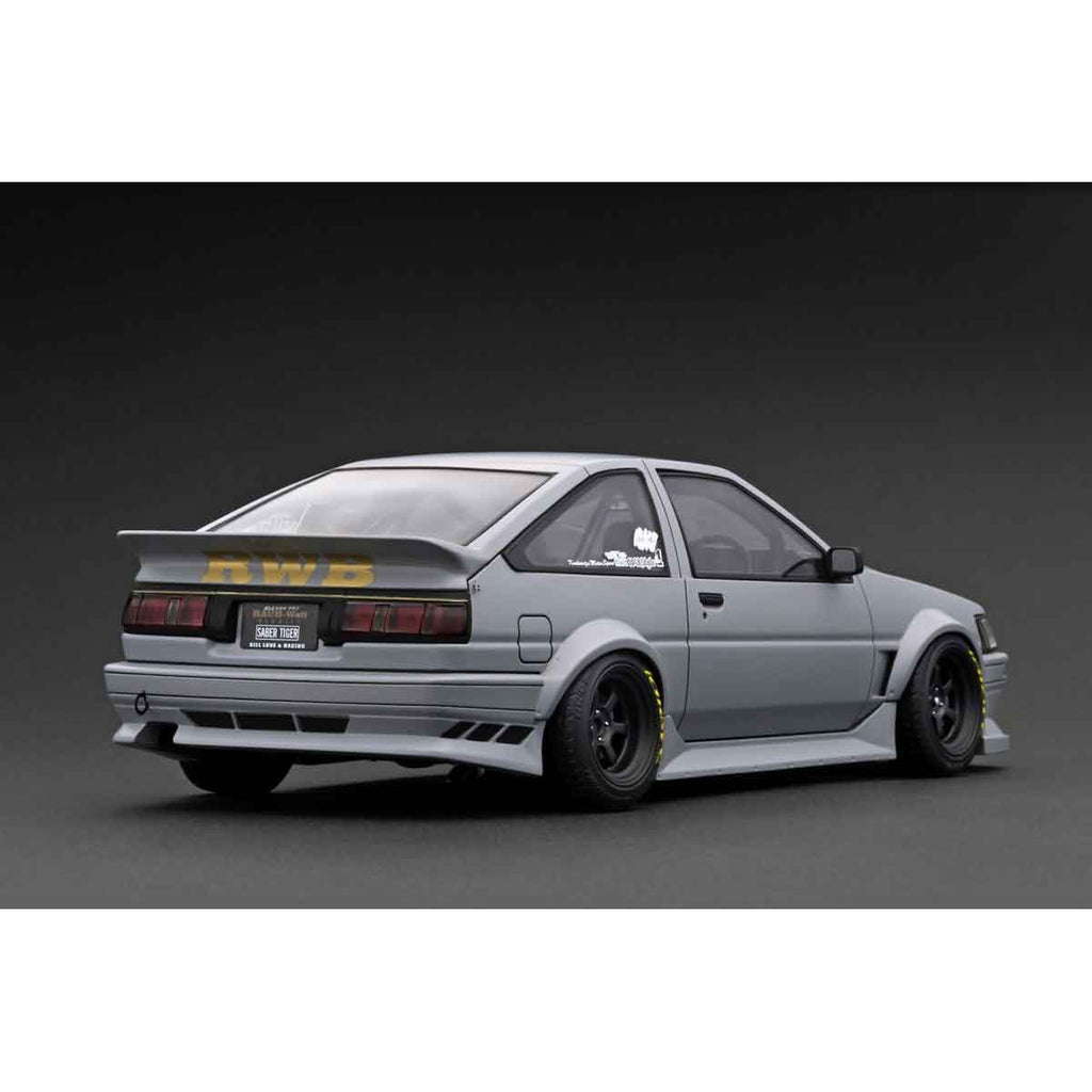 ignition model(イグニッションモデル) RWB AE86 Matte Gray 1/18