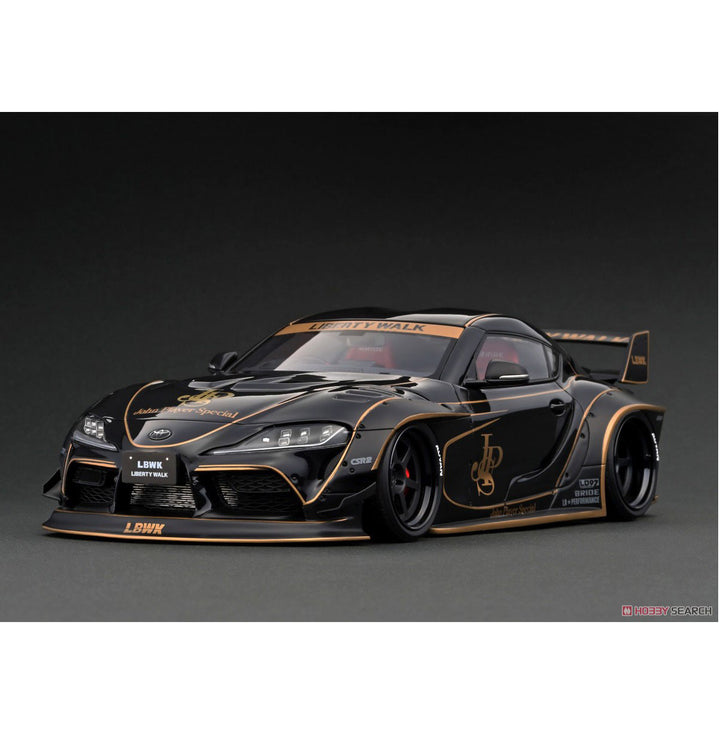 LB-WORKS TOYOTA SUPRA (A90) Black (1/18 Scale)