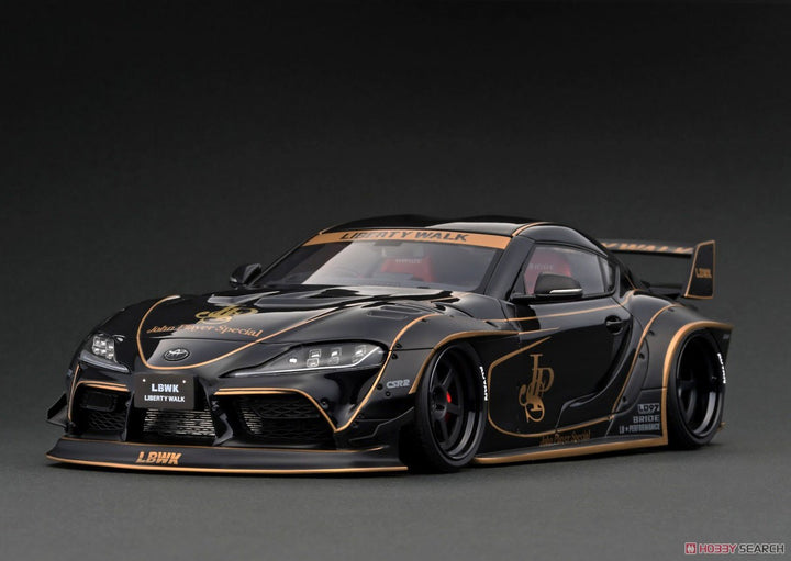 LB-WORKS TOYOTA SUPRA (A90) Black (1/18 Scale)