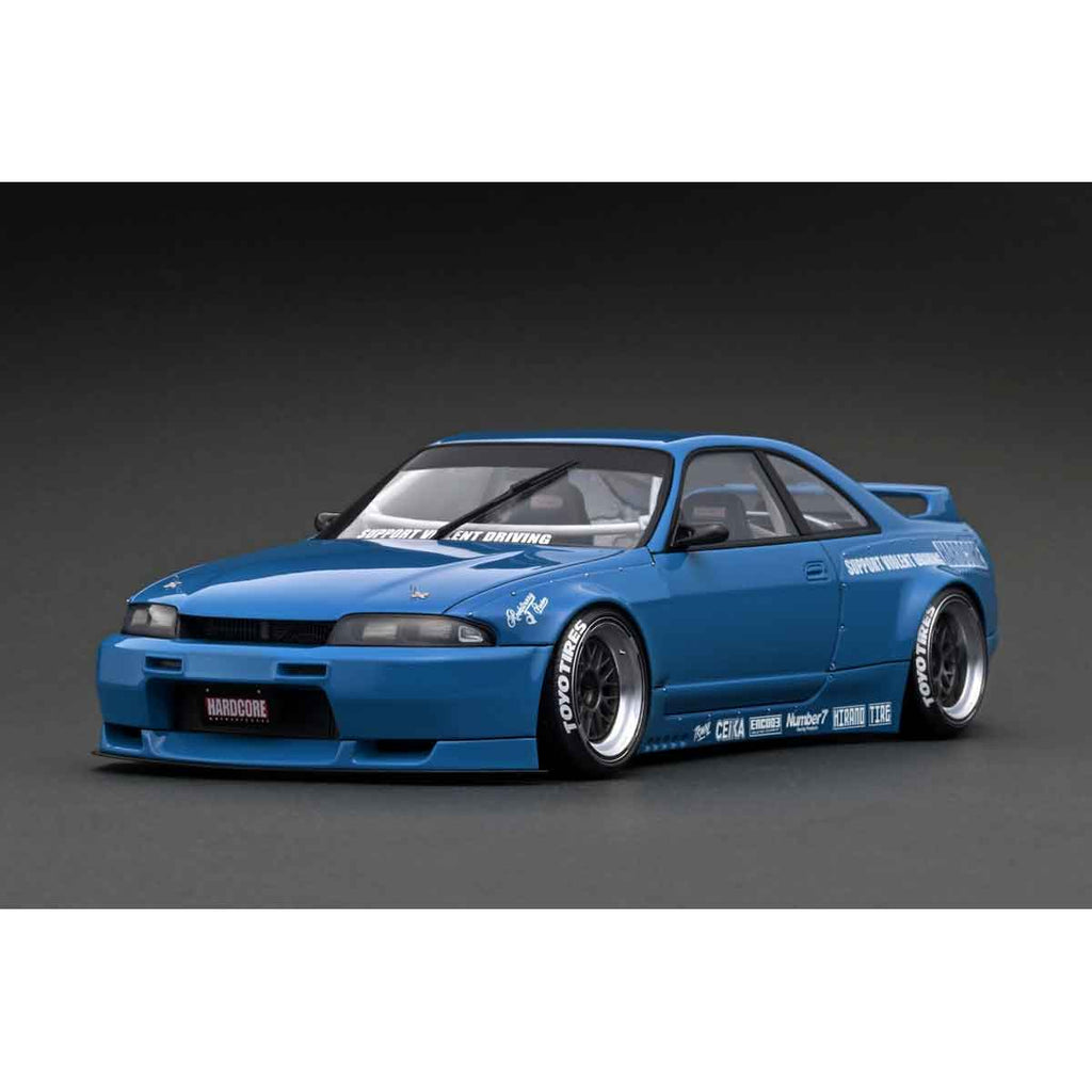 ignition model(イグニッションモデル) PANDEM GT-R (BCNR33) Blue 1/18スケール 塗装済みミニカー